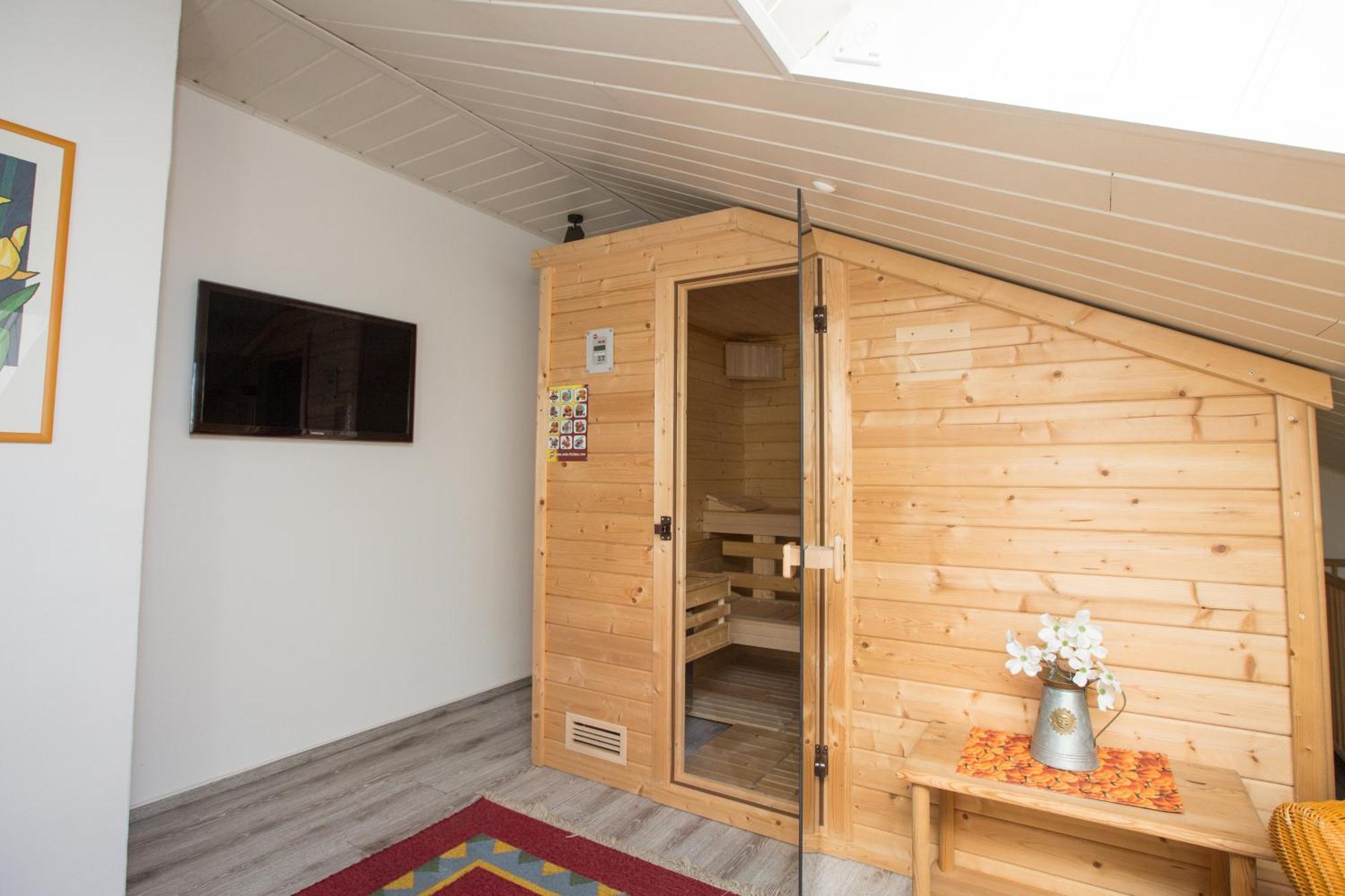 Ferienhaus Seeblick Am Jabeler See Mit Sauna المظهر الخارجي الصورة