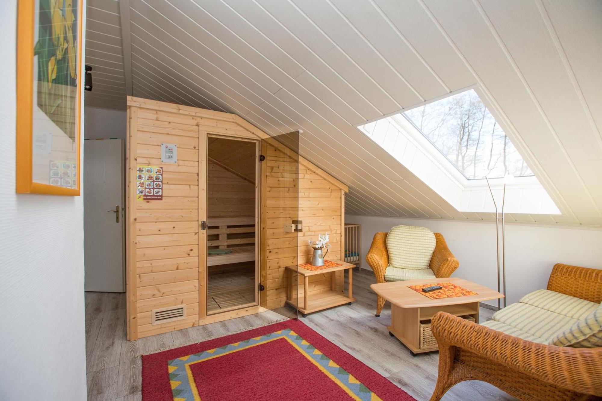 Ferienhaus Seeblick Am Jabeler See Mit Sauna المظهر الخارجي الصورة